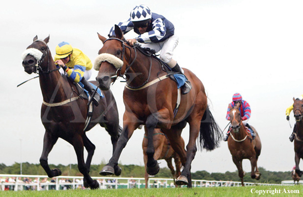 Bouggler winning as a three-year-old at Newcastle 